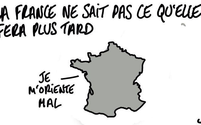 La France ne sait pas ce qu'elle fera plus tard
