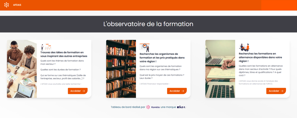 Plateforme de l'observatoire de la formation