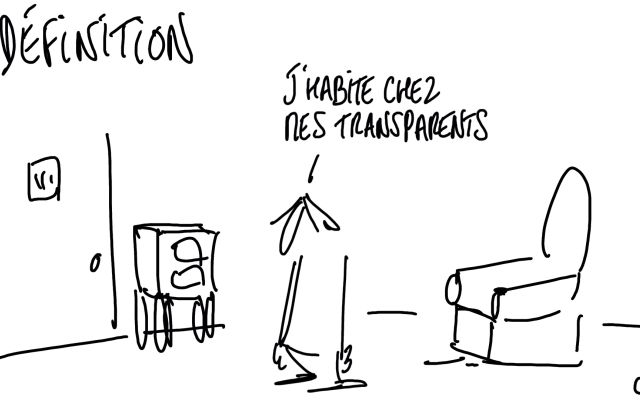 Un jeune seul chez lui disant qu'il habite chez ses "transparents"